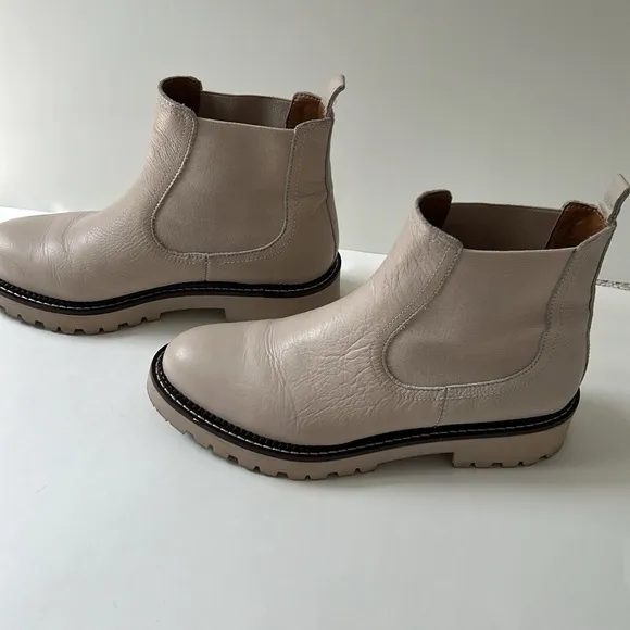 Caslon Miller Leather Chelsea Water Resistant Boots