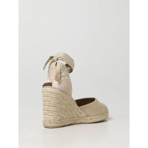 Castaner Espadrille Wedge Sandal Ankle Tie Women Espadrilles
