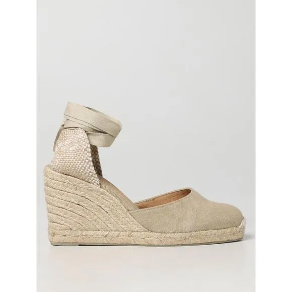 Castaner Espadrille Wedge Sandal Ankle Tie Women Espadrilles
