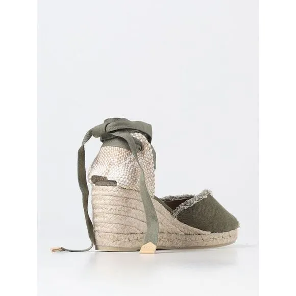 Castaner Espadrille Wedge Sandal LaceUp Women Military Espadrilles