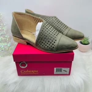 Catherine Catherine Malandrino Roffee Flats- OLIVE, US 6.5