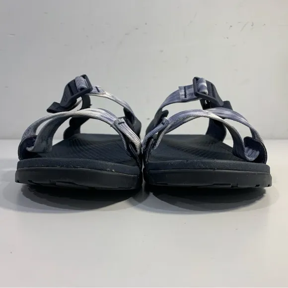 Chaco Chillos Slip On Slides Blue White Tie Dye Sandals Shoes Women’s Size 8