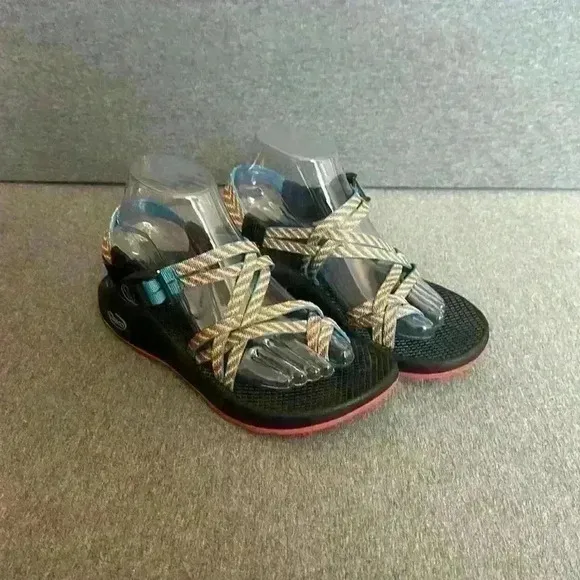CHACO FIESTA ZX/2 CLASSIC DOUBLE STRAP MULTI-COLOR SPORT SANDALS WOMEN'S SZ 9