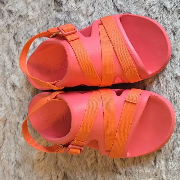 Chaco Pink Sandals, Girls Size 5, Great Condition
