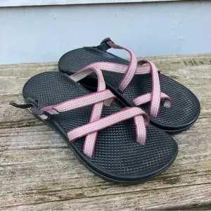 Chaco Zcloud X2 Link Multi Stripe Slide On Sandals Women’s Size 6