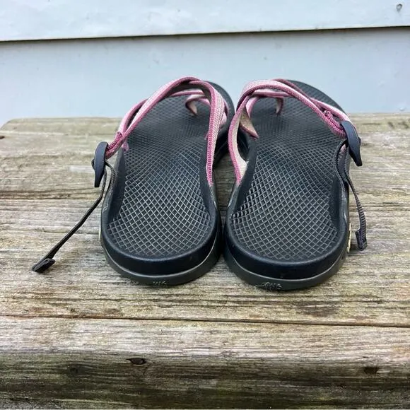 Chaco Zcloud X2 Link Multi Stripe Slide On Sandals Women’s Size 6