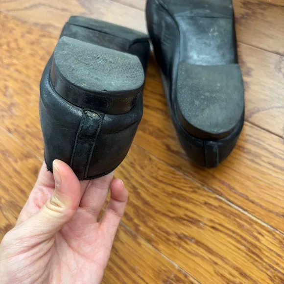 Chanel Black Ballet Flats 38