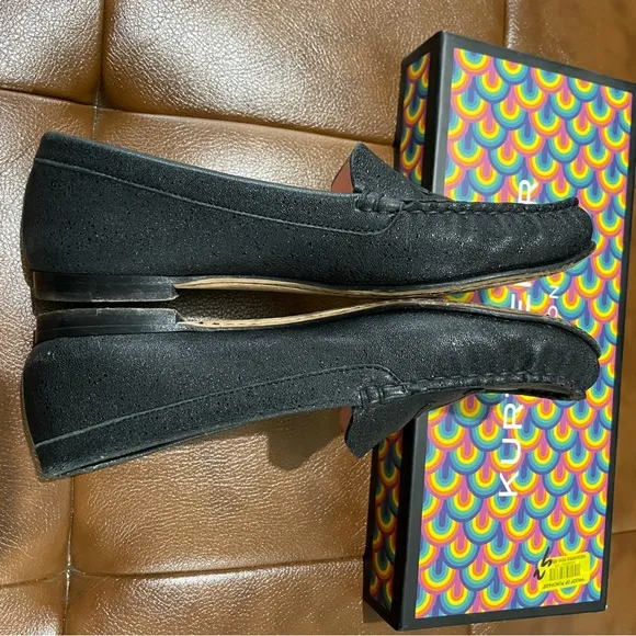 CHANEL Black Flats with Iconic CC Logo