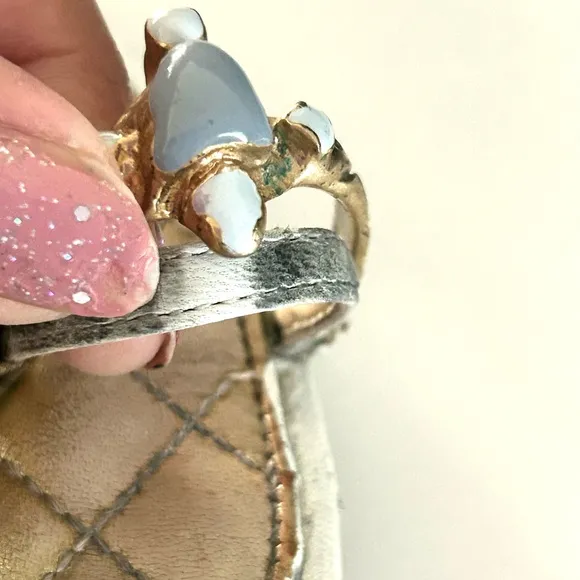 Chanel vintage sandals price is firm thank you