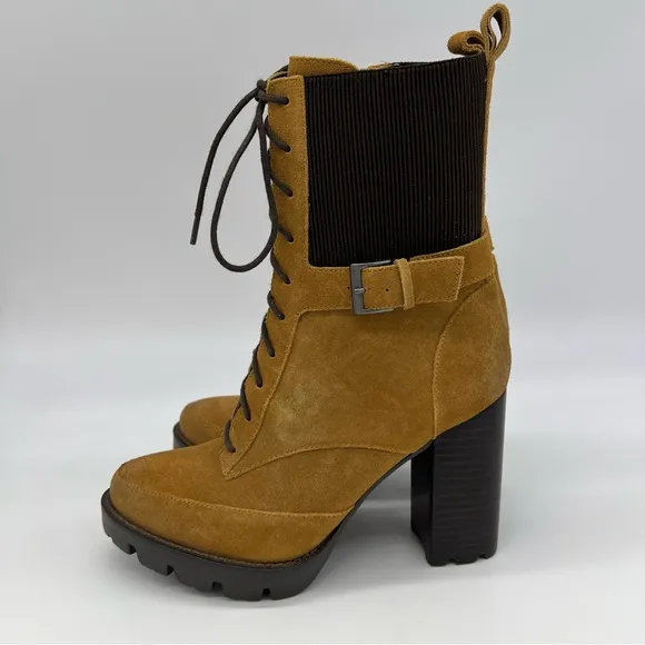 Charles David Gimmick Combat Boot Size 7.5