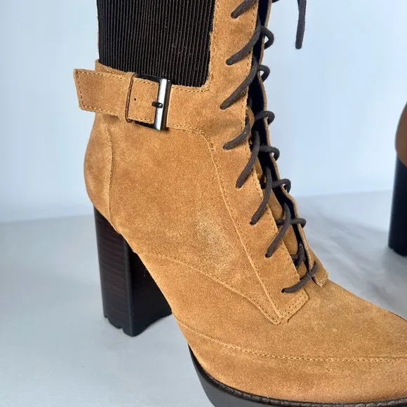 Charles David Gimmick Combat Boot Size 7.5