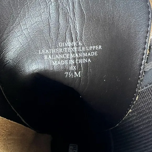 Charles David Gimmick Combat Boot Size 7.5