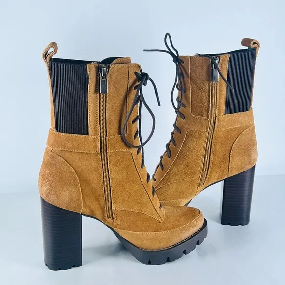 Charles David Gimmick Combat Boot Size 7.5