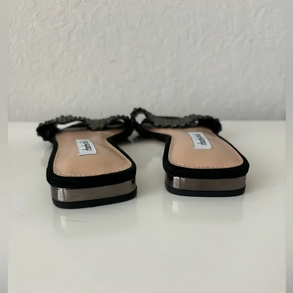 Charles David Women's Sparkle Embellished Slip On Sandals Size 7