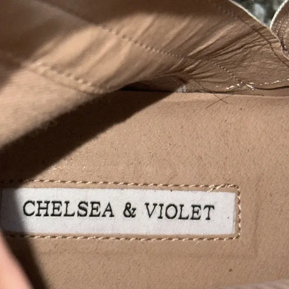 Chelsea &amp; Violet khaki lace up combat boots Sz 11