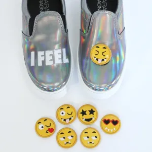 Chiara Ferragni Emoji Sneakers sz 36 Platform Shoe