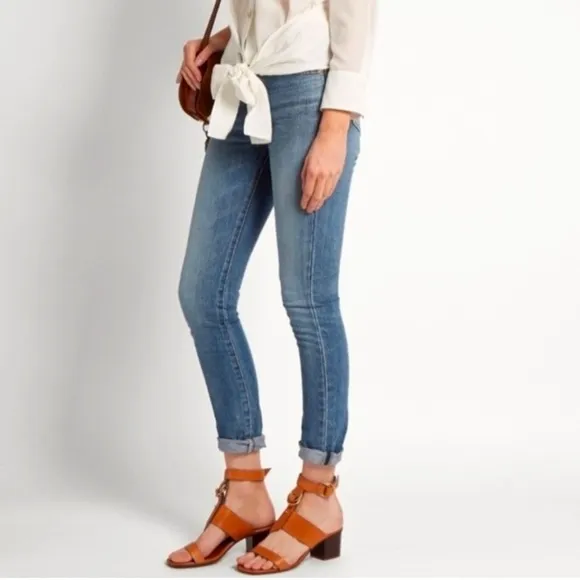 Chloé Kingsley Leather T Strap Sandals, Size 37 (6.5)