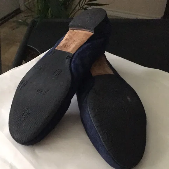 CHLOÉ Lauren Suede Scalloped Ballerina Flats