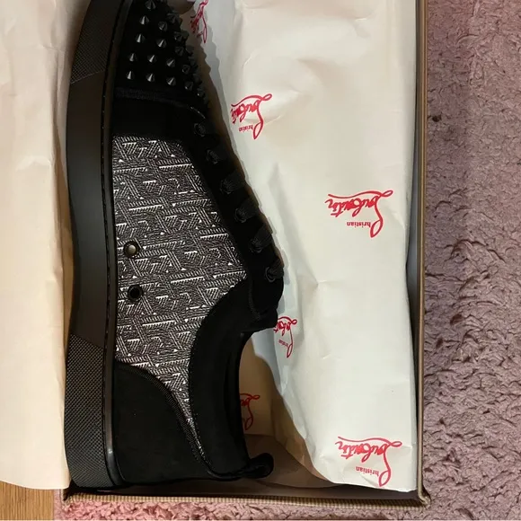 Christian Louboutin Black low Top Sneakers
