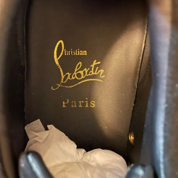 Christian Louboutin Black low Top Sneakers