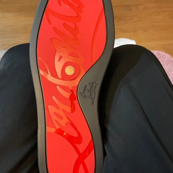 Christian Louboutin Black low Top Sneakers