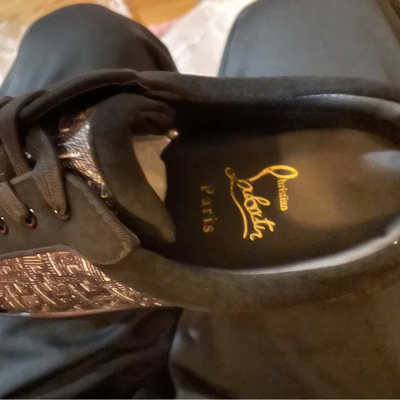 Christian Louboutin Black low Top Sneakers