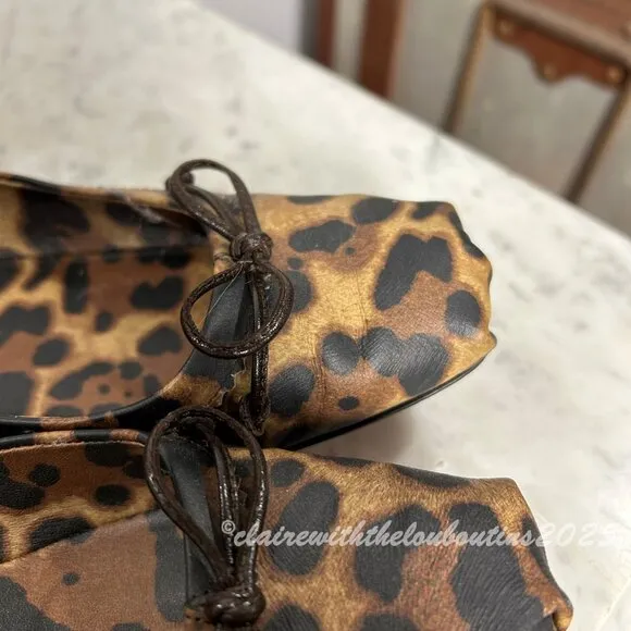 Christian Louboutin Mamadrague Print Ballet Flats size 39