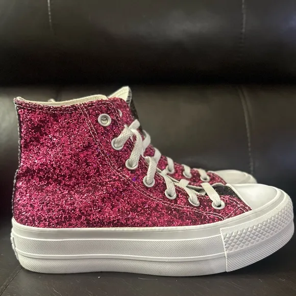 Chuck Taylor All Star Lift Platform Glitter High Tops