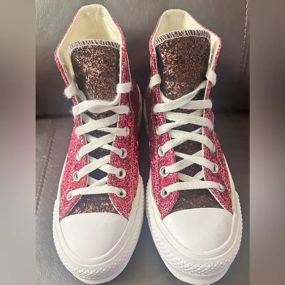 Chuck Taylor All Star Lift Platform Glitter High Tops