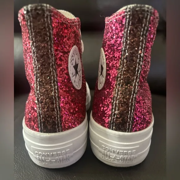 Chuck Taylor All Star Lift Platform Glitter High Tops