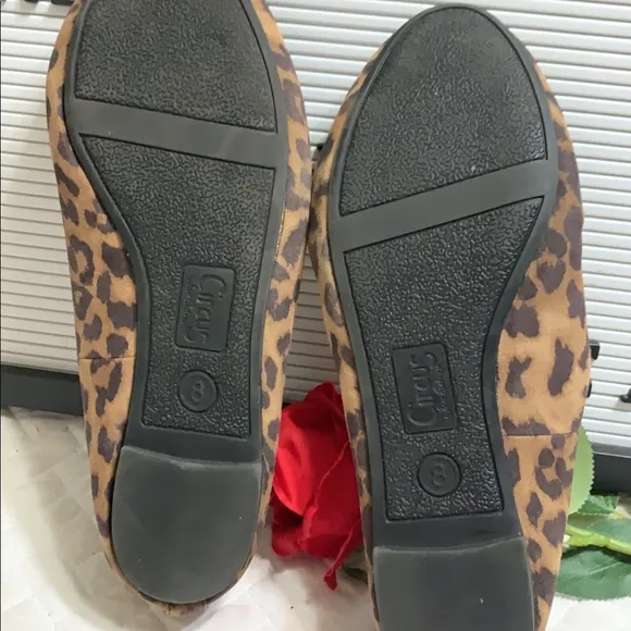 Circus By Sam Edelman Animal Print Fabric Charlotte Flats, Slip-On. comfortable