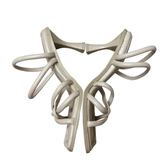 Circus by Sam Edelman Savanna Nude Strappy Heeled Sandals