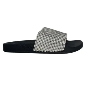 CITY LIGHTS MENS RHINESTONE SLIDE SANDALS