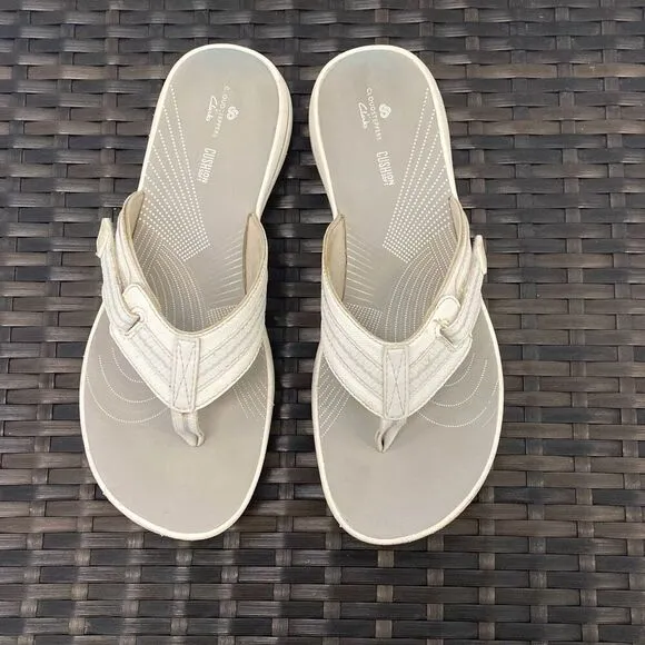 Clarks cloud stepper sandals women’s size 9