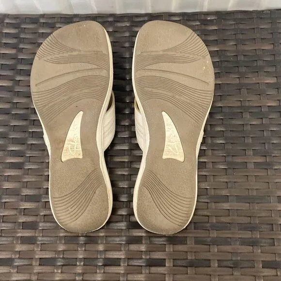 Clarks cloud stepper sandals women’s size 9