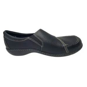 CLARKS Collection Women's Ashland Lane Flats Color: Black, Size: 9.5 W