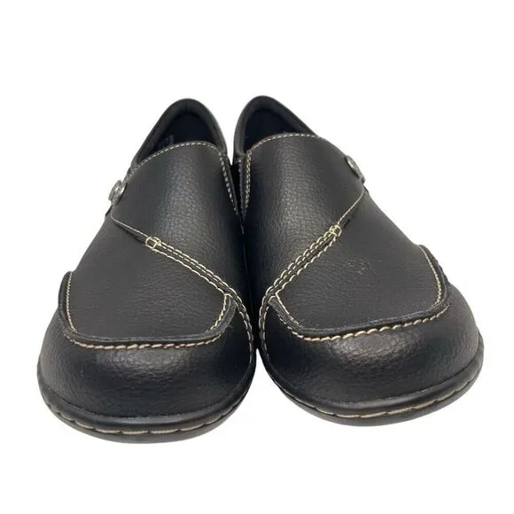 CLARKS Collection Women's Ashland Lane Flats Color: Black, Size: 9.5 W