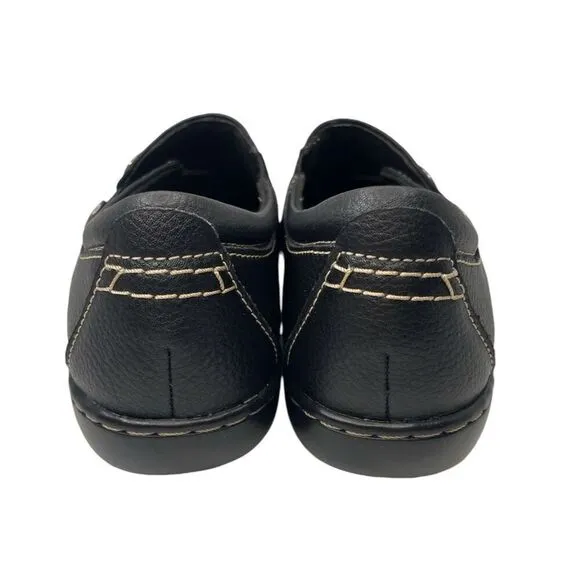 CLARKS Collection Women's Ashland Lane Flats Color: Black, Size: 9.5 W