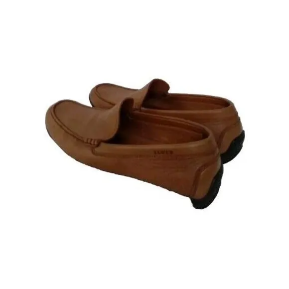Classic‎ Brown Leather Driving Loafers Casual Slip-On Moccasins Comfort Shoes