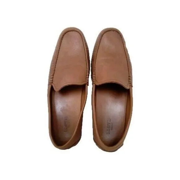 Classic‎ Brown Leather Driving Loafers Casual Slip-On Moccasins Comfort Shoes