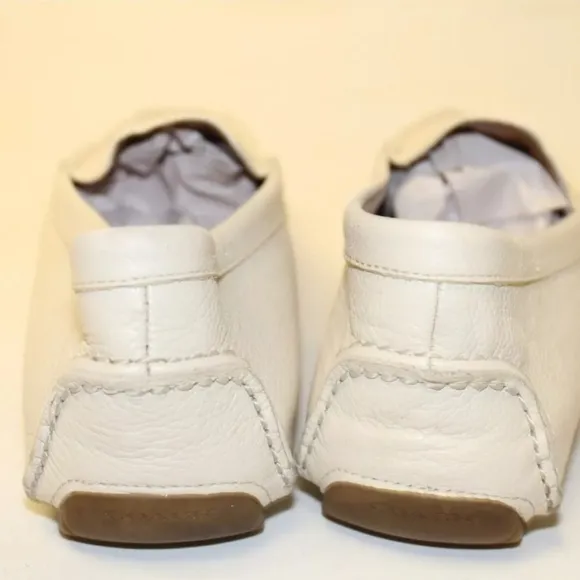 Coach Ambere 9.5 B 39.5 Leather Moccasin Driving Loafer Shoes VINTAGE Excellent