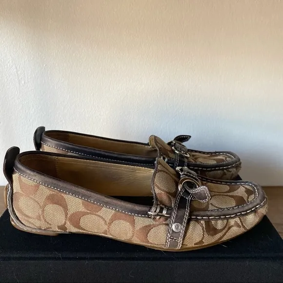 COACH Jillian Driving Loafers