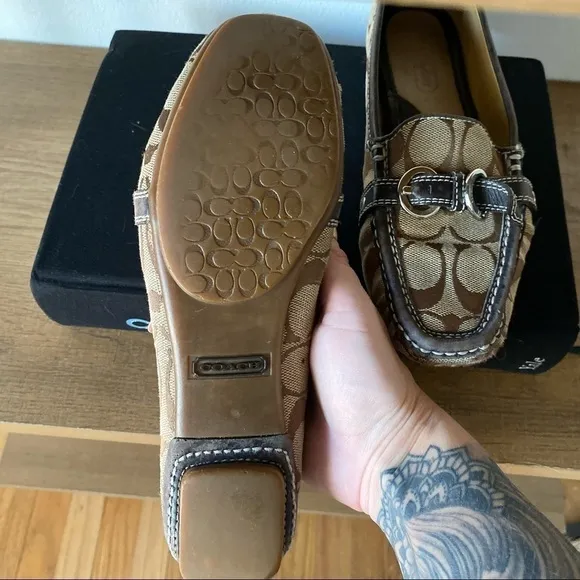 COACH Jillian Driving Loafers
