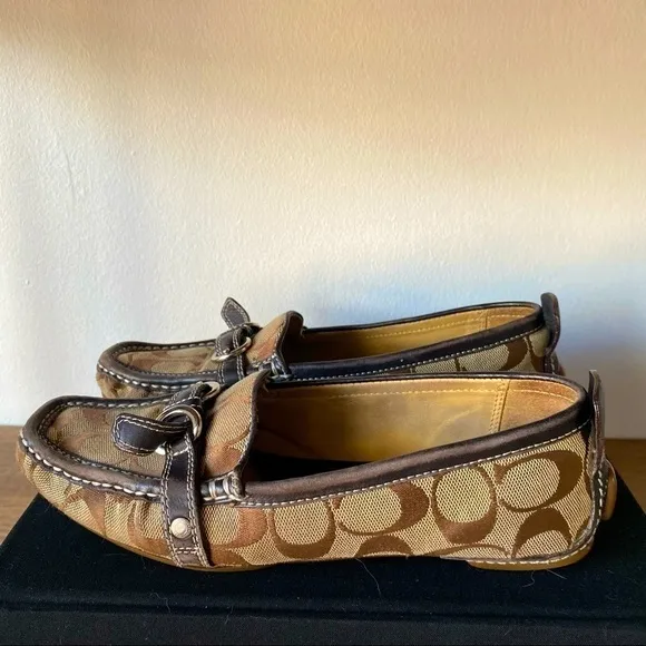 COACH Jillian Driving Loafers