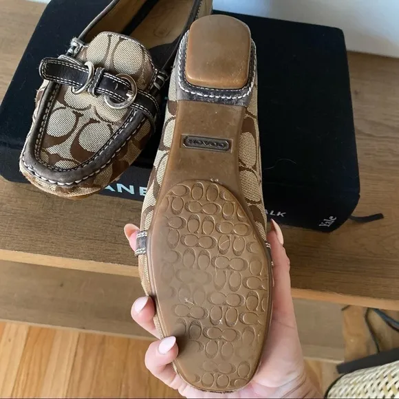 COACH Jillian Driving Loafers