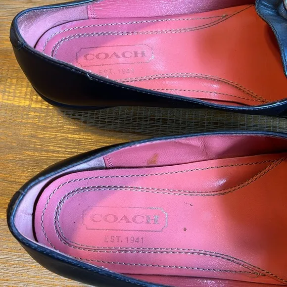 Coach Vintage Leather Loafers