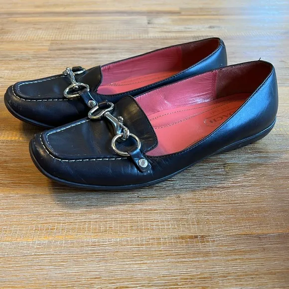 Coach Vintage Leather Loafers