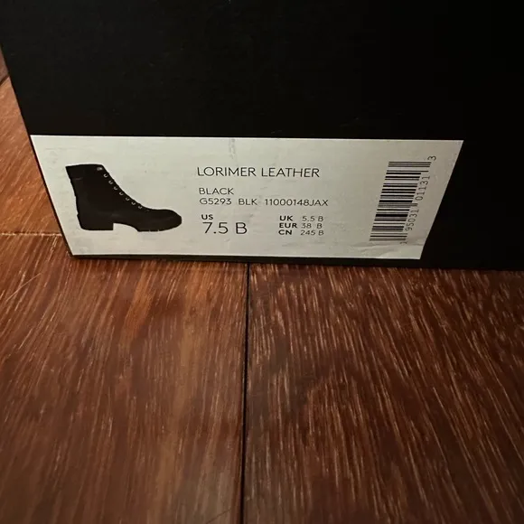 Coach women combat boots new