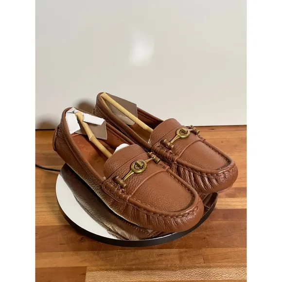 COACH Women's Crosby Driver Turnlock Flats