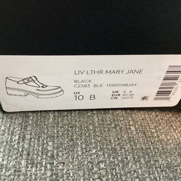 COACH Women's Liv Leather Mary Jane Flats, size 10